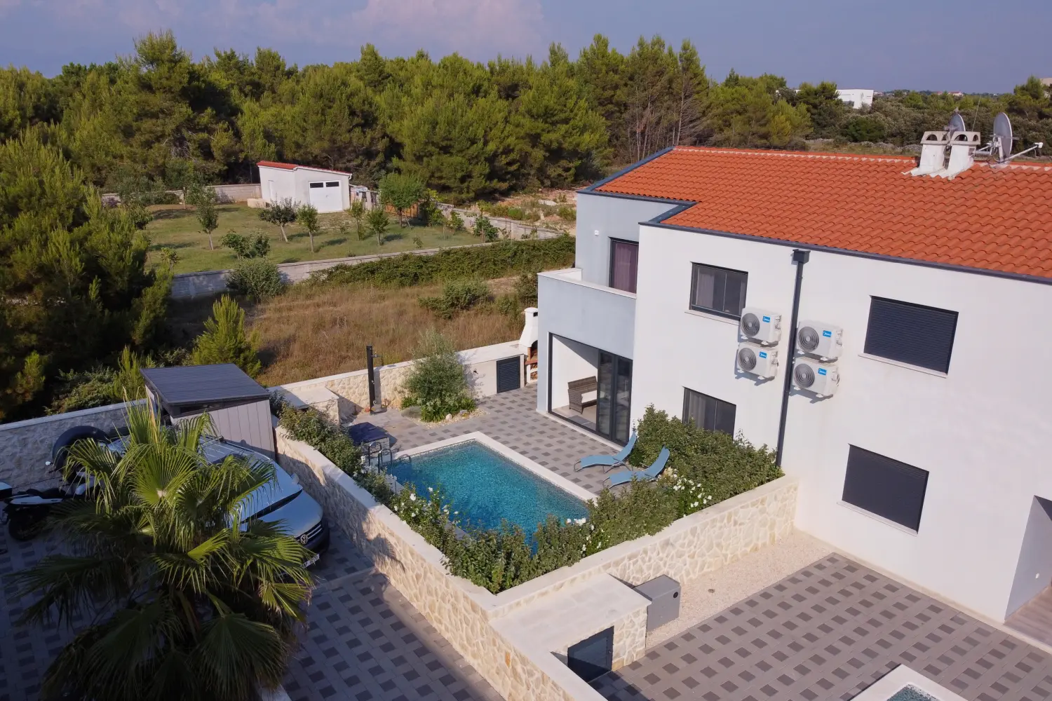 Villa Lage von ZoronaVilla Lage von Zorona