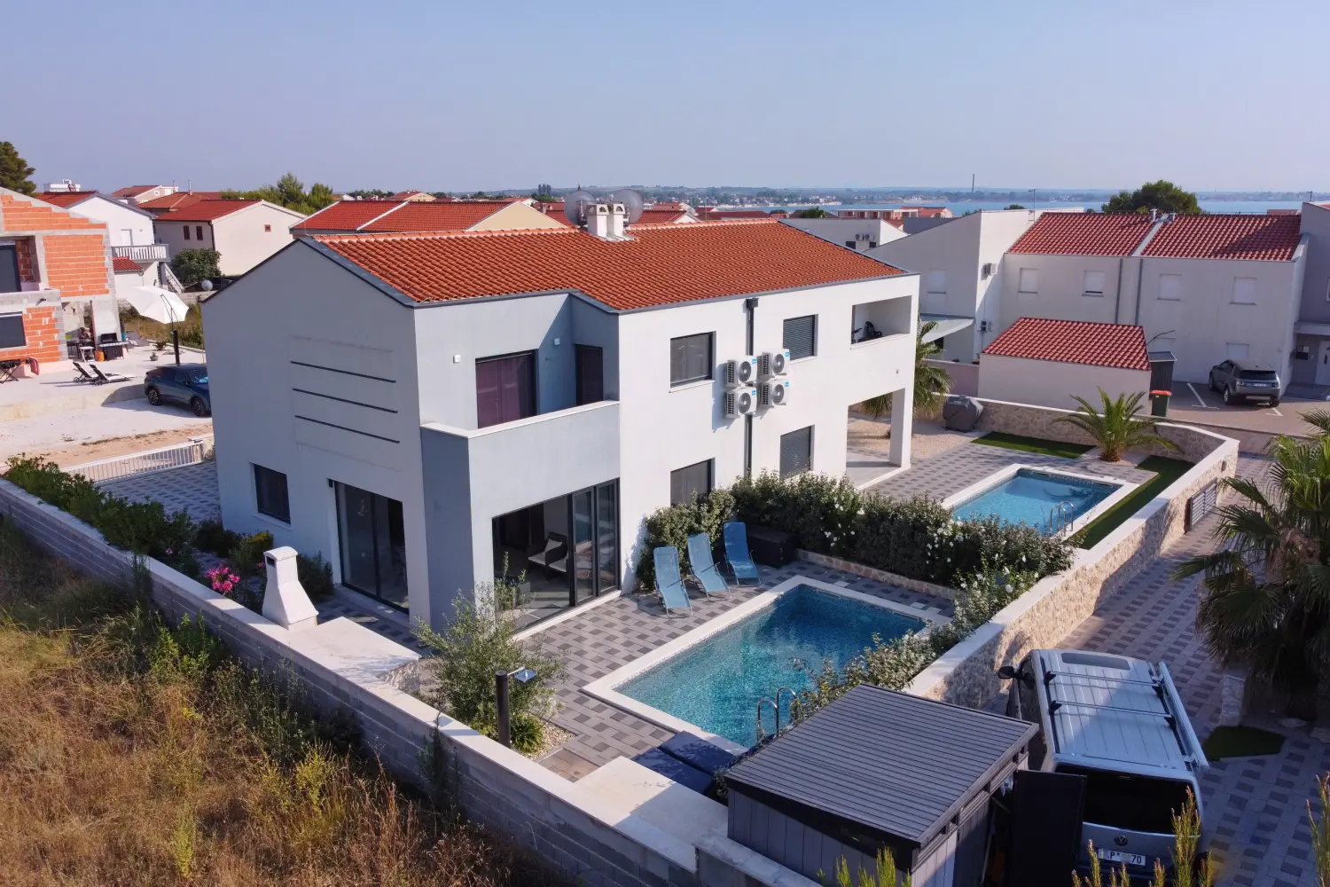 Villa Lage von Zorona