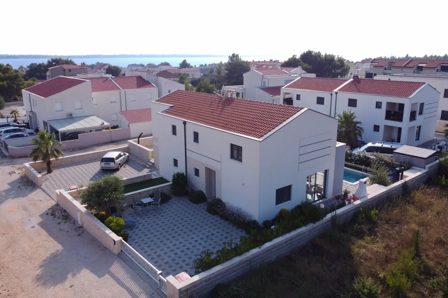 Villa Lage von Zorona