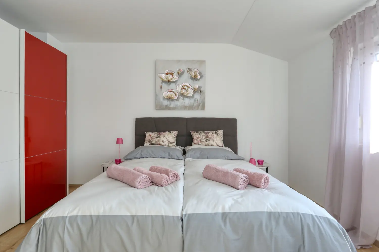 Schlafbereich von Zorona Villa