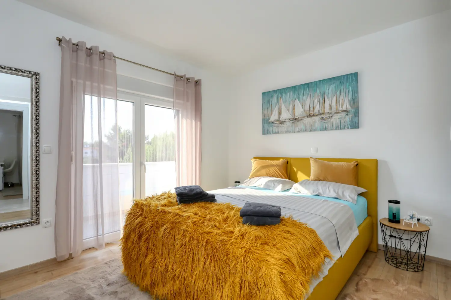 Schlafbereich von Zorona Villa