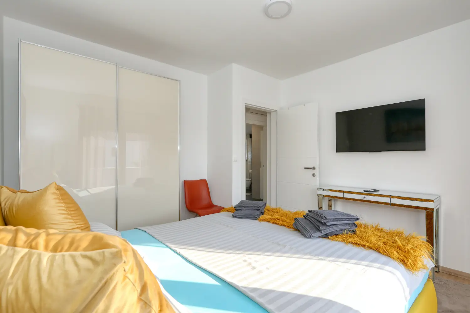 Schlafbereich von Zorona Villa