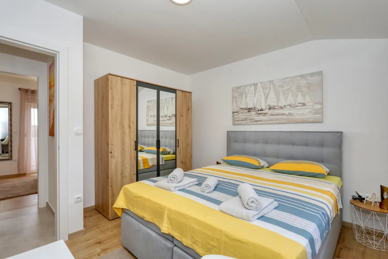 Schlafbereich von Zorona Villa