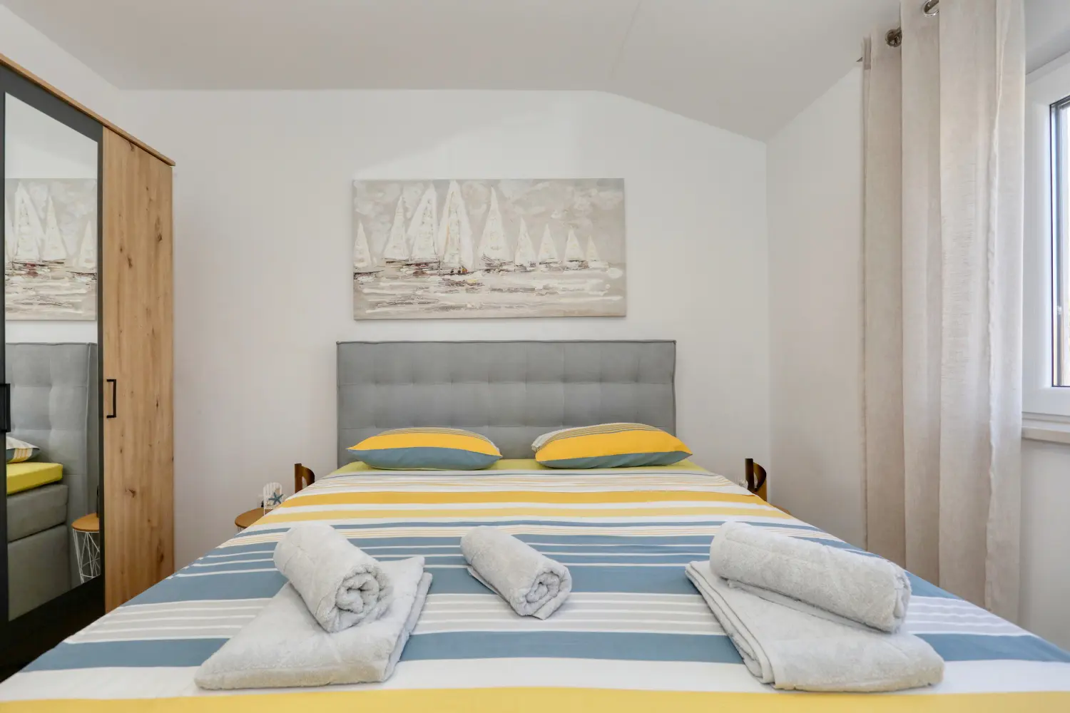 Schlafbereich von Zorona Villa