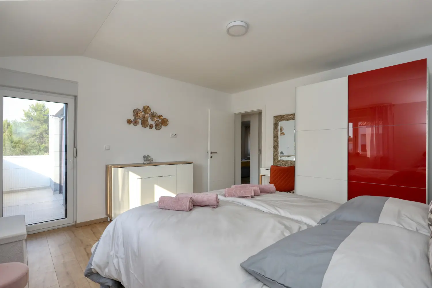 Schlafbereich von Zorona Villa