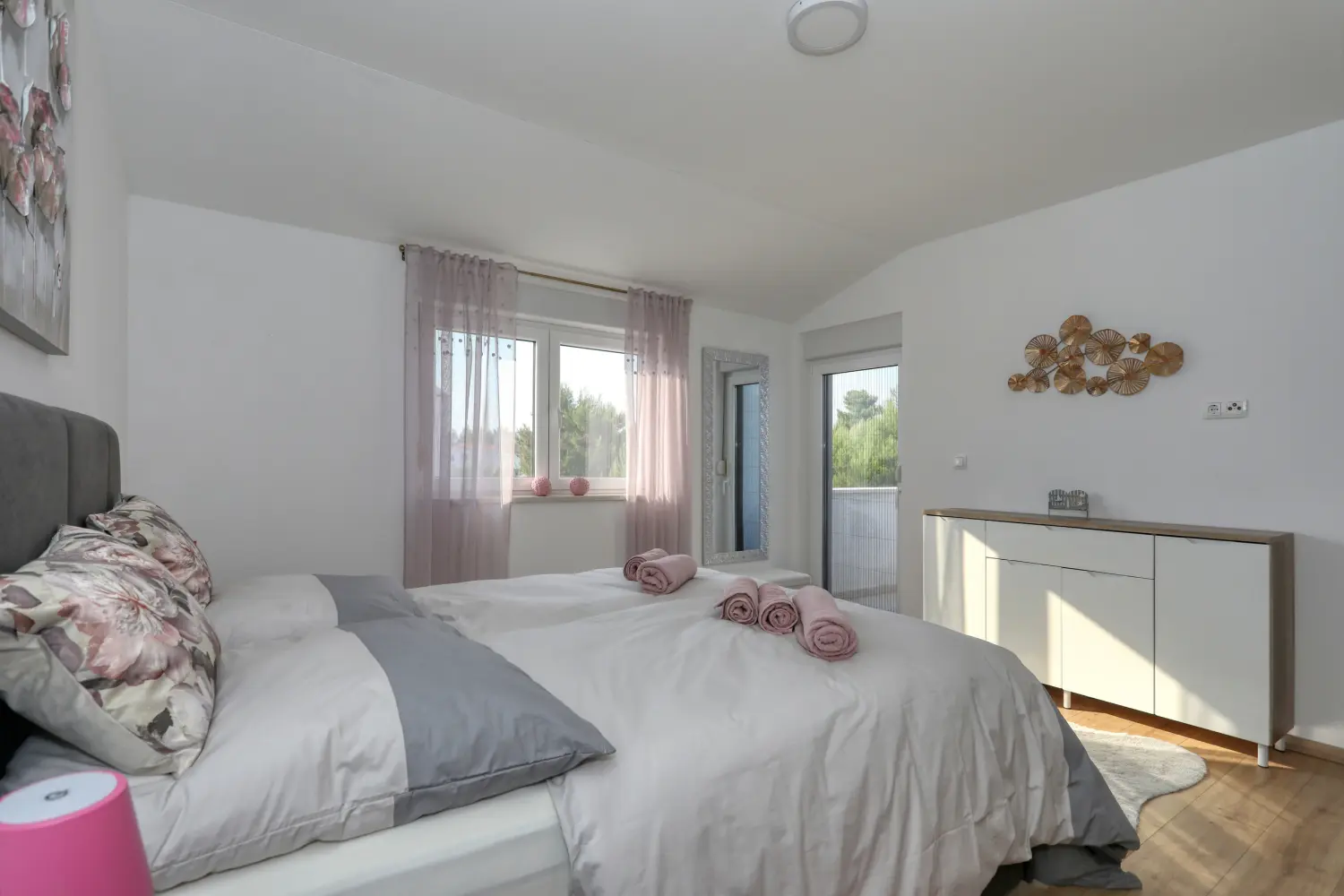 Schlafbereich von Zorona Villa