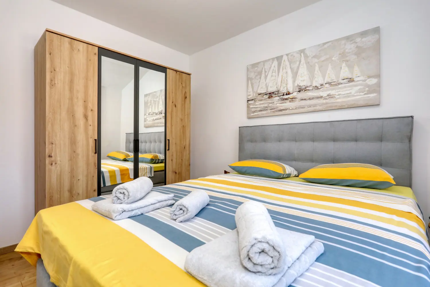 Schlafbereich von Zorona Villa